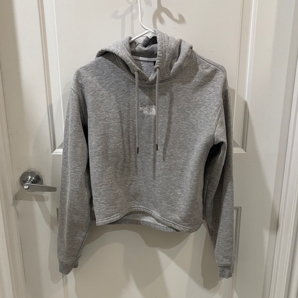 The North Face Tops - The North Face Light Gray Women's Hoodie